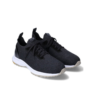 Franceschetti Seattle Fabric / Leather Knit Sneaker-AmbrogioShoes