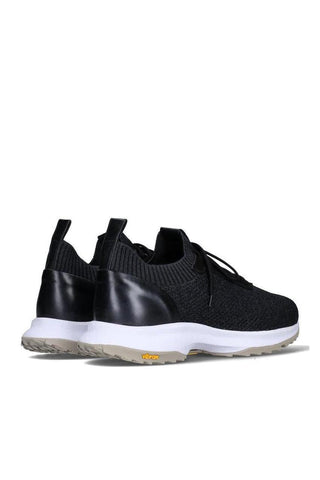 Franceschetti Seattle Fabric / Leather Knit Sneaker-Dellamoda