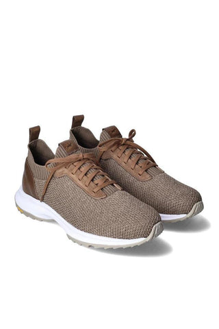 Franceschetti Seattle Fabric / Leather Knit Sneaker-Dellamoda