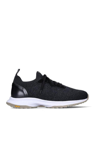 Franceschetti Seattle Fabric / Leather Knit Sneaker-Dellamoda
