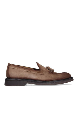 Franceschetti Shia Suede Moccasin Tassel Loafer (FCCT1100)-AmbrogioShoes
