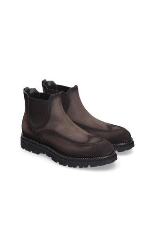 Franceschetti Thun 0128038 Suede Chelsea Boots (FCCT1085)-Dellamoda