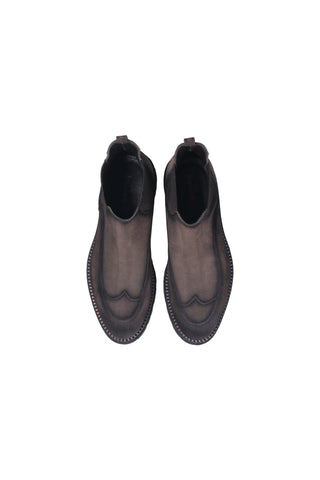 Franceschetti Thun 0128038 Suede Chelsea Boots (FCCT1085)-Dellamoda