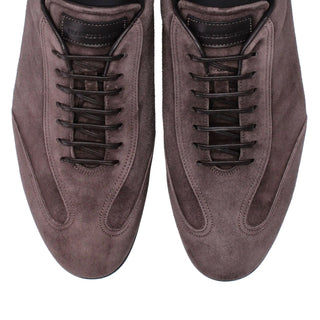 Franceschetti Venezia Men's Shoes Suede Leather Sneakers (FCCT1136)-AmbrogioShoes
