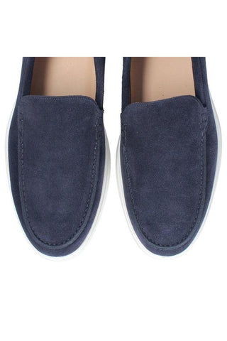 Franceschetti Vieste Suede Moccasin Loafer (FCCT1115)-Dellamoda