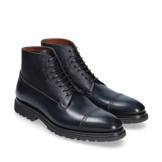 Franceschetti Ypres Calf-Skin Leather Ankle Boots (FCCT1096)-AmbrogioShoes
