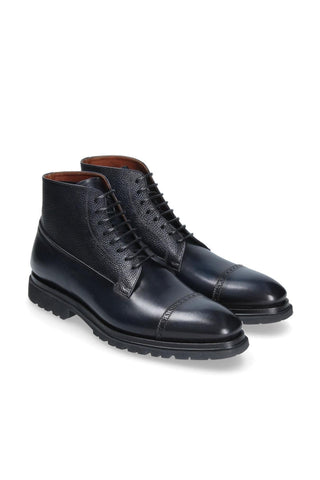 Franceschetti Ypres Leather Ankle Boots (FCCT1096)-Dellamoda