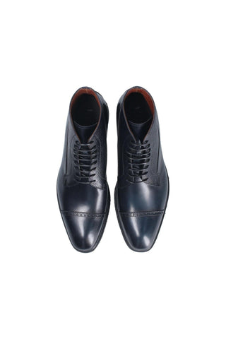 Franceschetti Ypres Leather Ankle Boots (FCCT1096)-Dellamoda