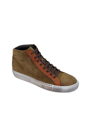 Giovacchini Ruben Suede & Leather Sneakers-Dellamoda