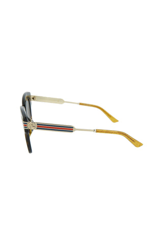 Gucci GG0281SA-002 Women's Havana Novelty Sunglasses (S)-AmbrogioShoes