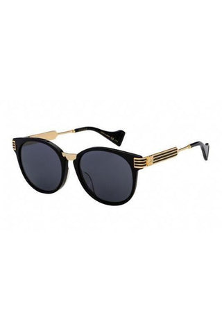 Gucci GG0586SA Sunglasses Gold / Grey (S)-AmbrogioShoes