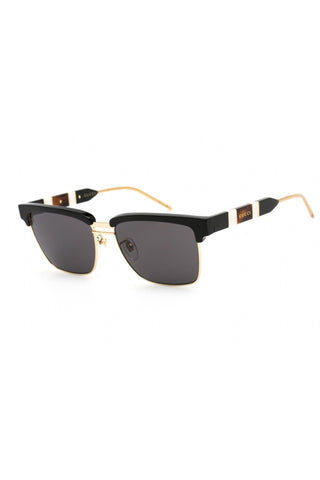 Gucci GG0603S acetate/ Metal Rectangular Men's Sunglasses-AmbrogioShoes