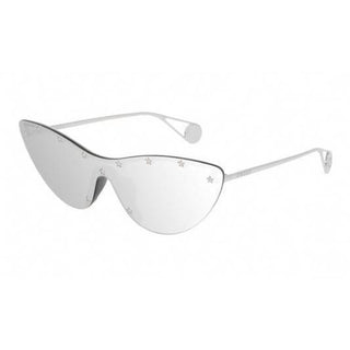 Gucci GG0666S Sunglasses Silver / Mirrored Silver (S)
