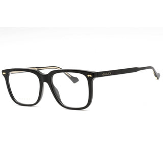 Gucci GG0737O Eyeglasses Black / Clear demo lens-AmbrogioShoes