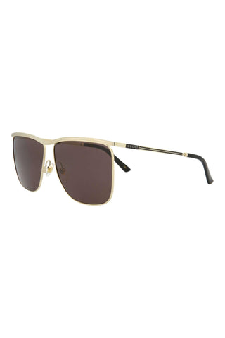 Gucci Gg0821 S Shiny Endura Gold Sunglasses-Dellamoda