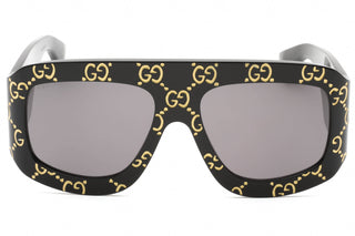 Gucci GG0983S Sunglasses BLACK-BLACK / GREY-AmbrogioShoes