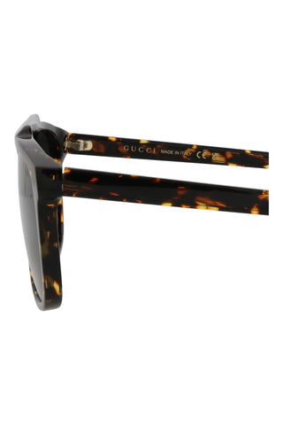 Gucci Gg1039 S Shiny Dark Havana Sunglasses-Dellamoda