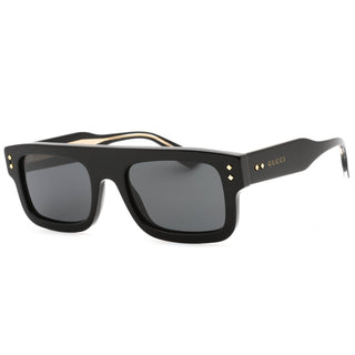 Gucci GG1085S Sunglasses BLACK-BLACK / GREY-AmbrogioShoes