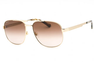 Gucci GG1223S Sunglasses Gold / Brown Gradient-AmbrogioShoes