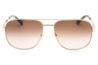 Gucci GG1223S Sunglasses Gold / Brown Gradient-AmbrogioShoes