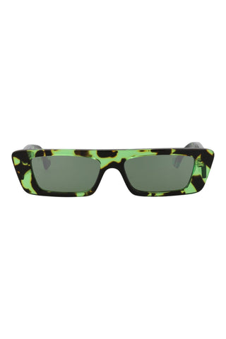 Gucci GG1331S Big Spotted Black + Green Havana Sunglasses-AmbrogioShoes