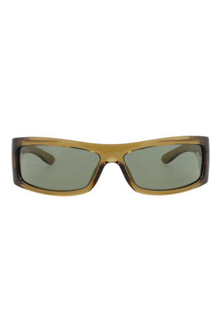 Gucci Gg1492 S Shiny Transparent Honey Brown Sunglasses-Dellamoda