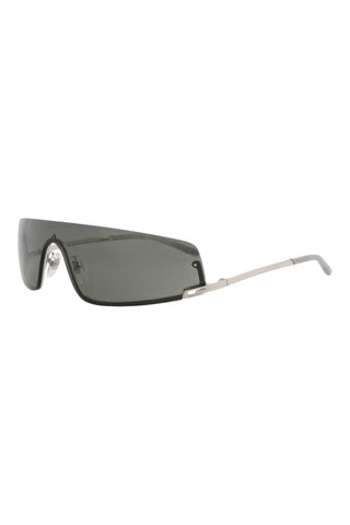 Gucci Gg1561 S Shiny Silver Sunglasses-Dellamoda
