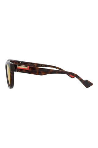 Gucci Gg1620 S Shiny Dark Havana Sunglasses-Dellamoda
