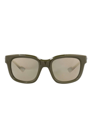 Gucci Gg1621 S Shiny Military Green Sunglasses-Dellamoda