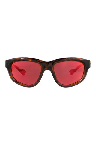 Gucci Gg1622 S Shiny Dark Havana Sunglasses-Dellamoda