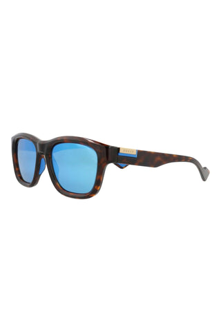 Gucci Gg1630 S Shiny Dark Havana Sunglasses-Dellamoda