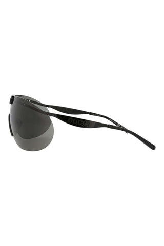 Gucci GG1656S Matte Black Fade to Crystal Sunglasses