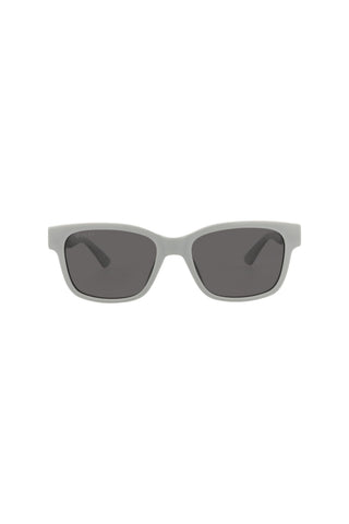 Gucci Gg1716 S Shiny Solid Cool Grey Sunglasses-Dellamoda