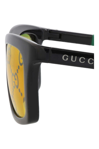 Gucci Gg1735 S Shiny Black Sunglasses-Dellamoda