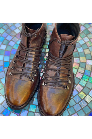 Jo Ghost 1356 Buffalo Leather Boots (JG5303)-AmbrogioShoes