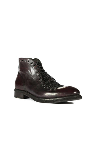 Jo Ghost 1838 Buffalo Leather Ankle Boots (JG5300)-Dellamoda