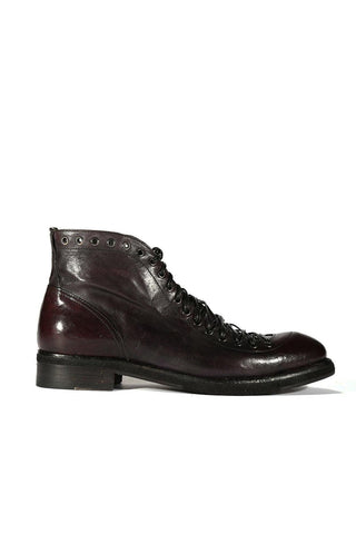 Jo Ghost 1838 Buffalo Leather Ankle Boots (JG5300)-Dellamoda