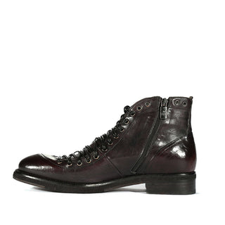 Jo Ghost 1838 Men's Shoes Buffalo Leather Ankle Boots (JG5300)-AmbrogioShoes