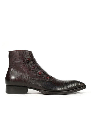 Jo Ghost 2379 Lizard Embossed Leather Boots (JG5313)