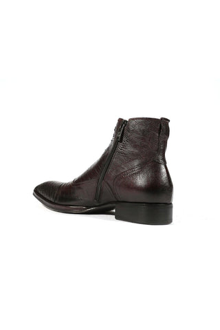 Jo Ghost 2379 Lizard Embossed Leather Boots (JG5313)