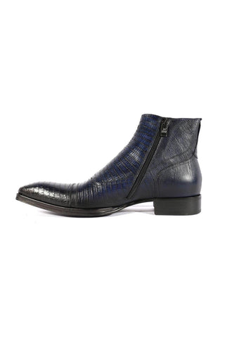 Jo Ghost 2379 Lizard Embossed Leather Boots (JG5313)