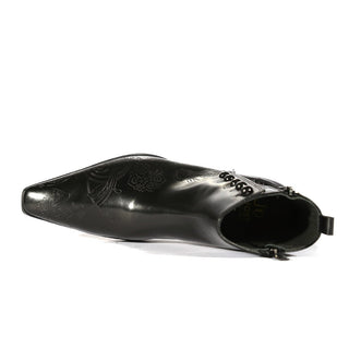 Jo Ghost 2720 Montalcino Men's Shoes Buffalo Leather Ankle Boots (JG5306)-AmbrogioShoes