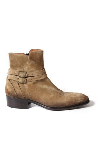 Jo Ghost 2810 Suede Ankle Boots (JG5353)-Dellamoda