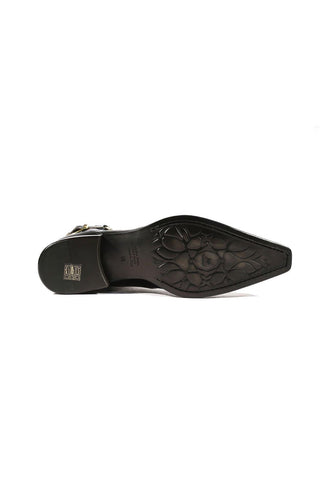 Jo Ghost 3206 Leather Buckle Boots (JG5318)-AmbrogioShoes