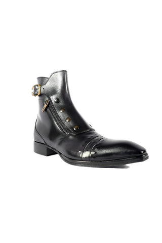 Jo Ghost 3206 Leather Buckle Boots (JG5318)