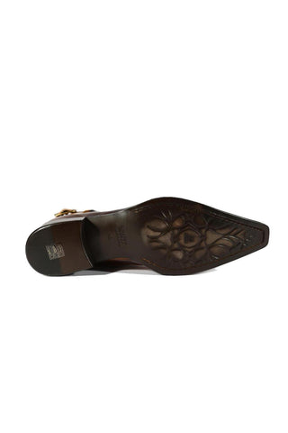 Jo Ghost 3206 Leather Buckle Boots (JG5318)-AmbrogioShoes