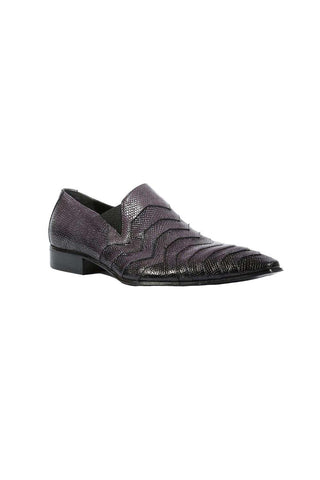 Jo Ghost 3316M Mens Shoes Lizard Skin & Leather Loafers (JG5110)