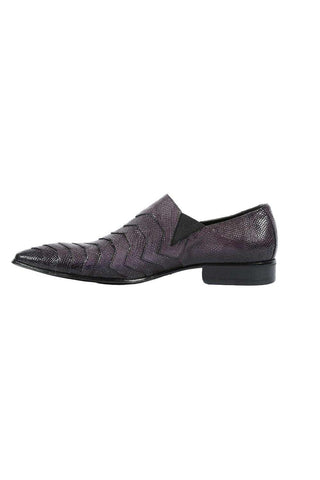 Jo Ghost 3316M Mens Shoes Lizard Skin & Leather Loafers (JG5110)