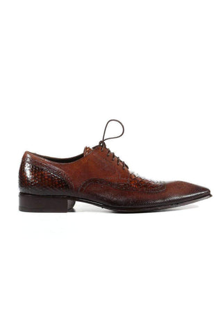 Jo Ghost Inglese Crust Leather Oxfords (JG2301)