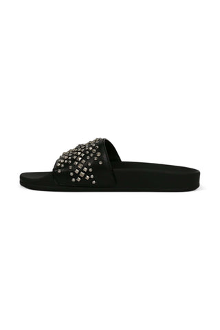 John Richmond 10104 Leather Slip-on Sandal (JR1004)-AmbrogioShoes